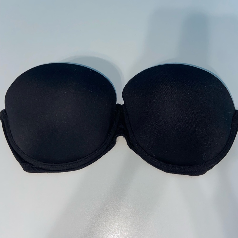 PINK strapless push-up 34C